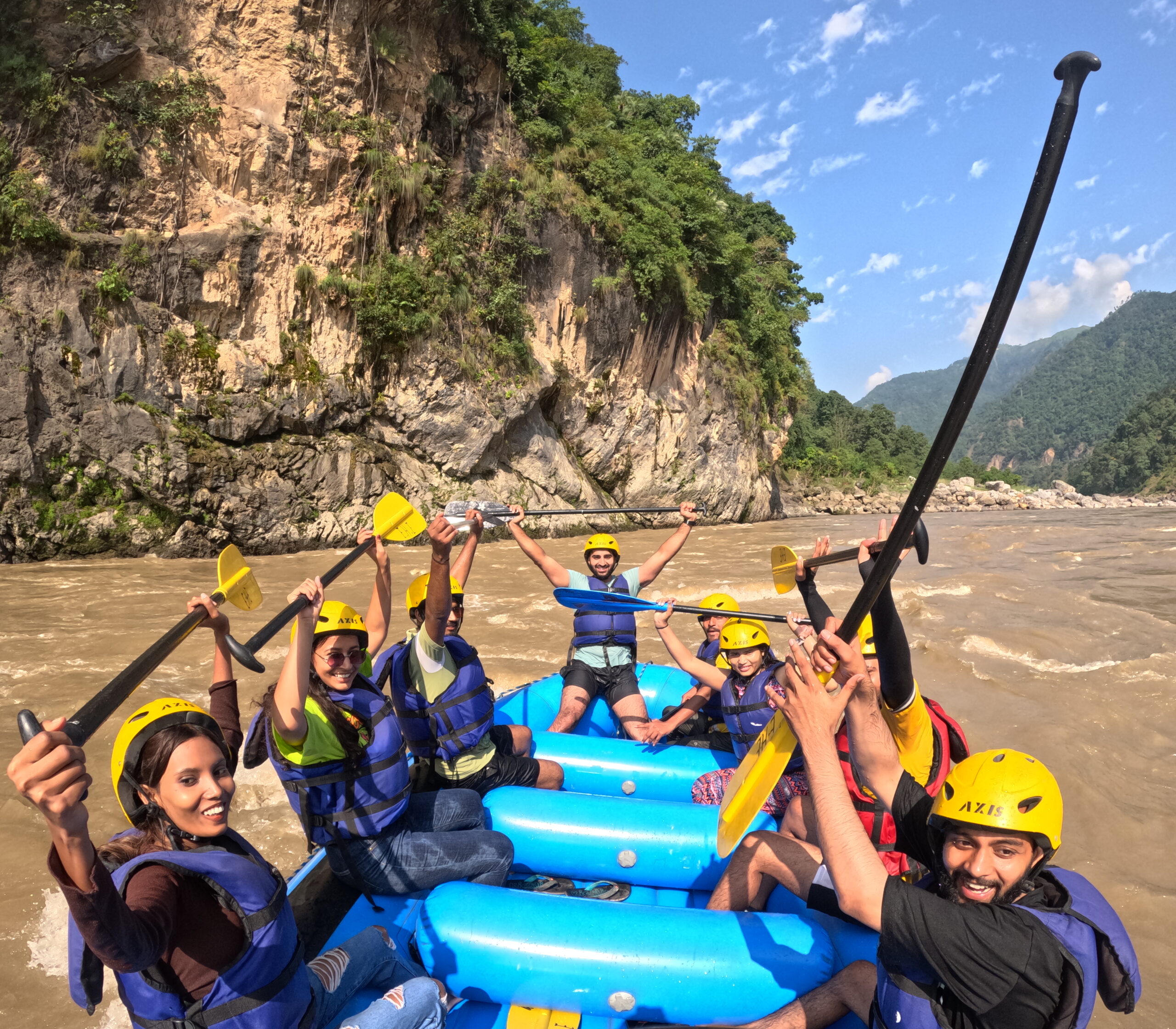 camping and river rafting in shivpuri