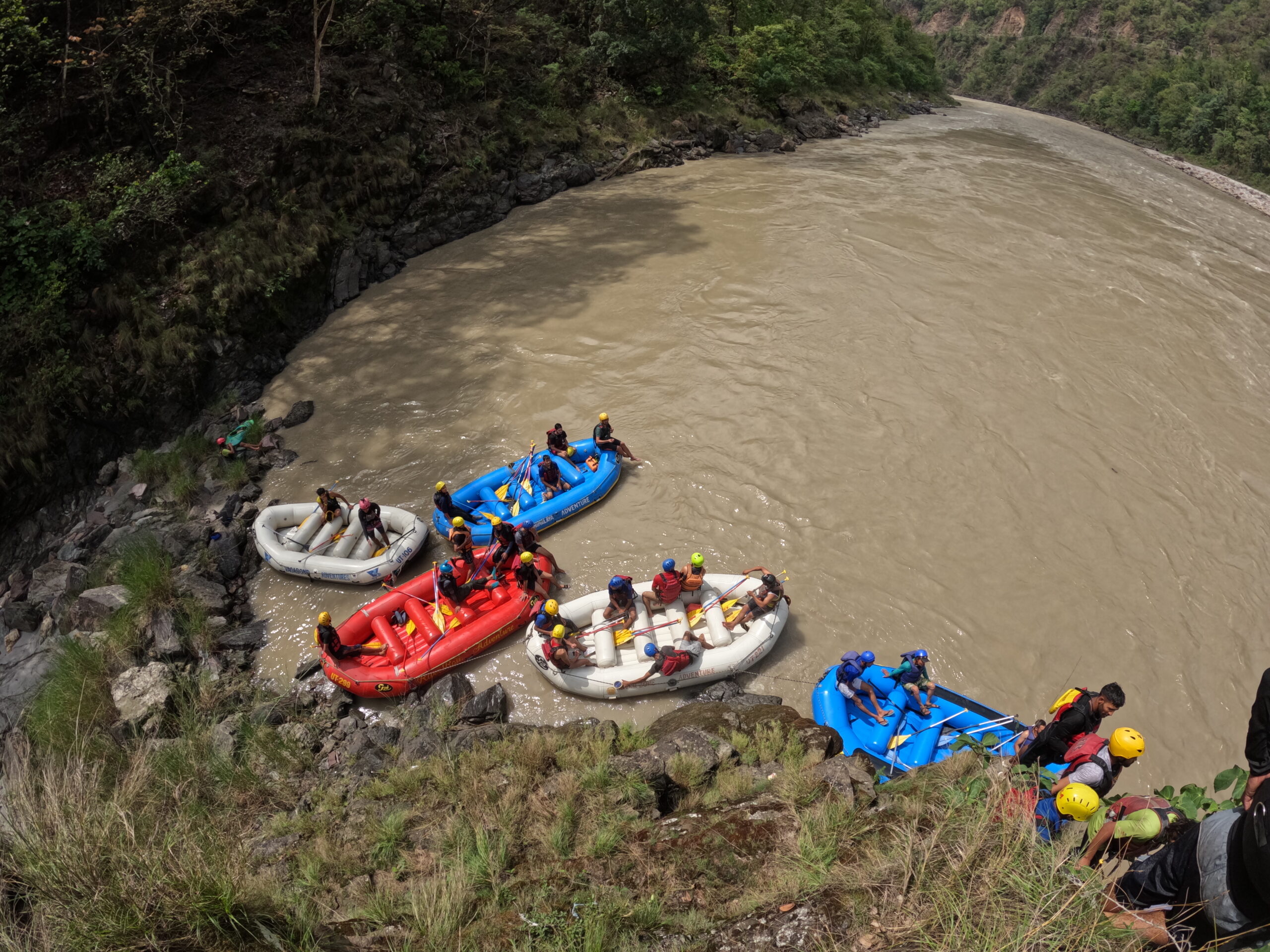 10 KM River Rafting Shivpuri